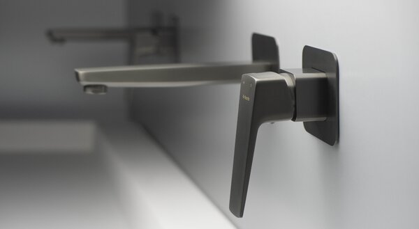 Deante Blur, granitové umyvadlo na desku 1200x400x120 mm, bílá, DEA-CQB_AU2S