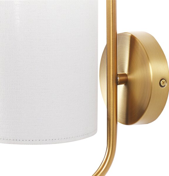 Nástěnná lampa LIBERIA Měděná Kov