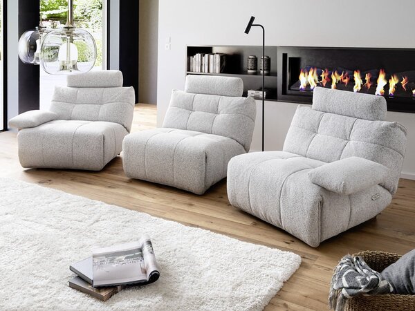 Home Cinema modulární sedačka s elektrickou relaxační funkcí