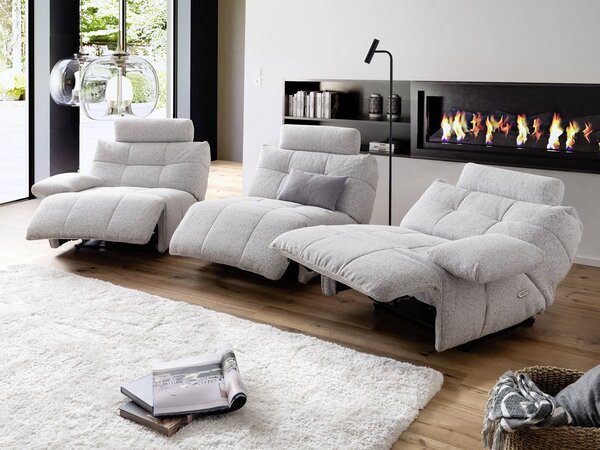 Home Cinema modulární sedačka s elektrickou relaxační funkcí