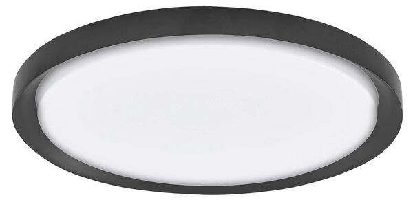 LED stropní svítidlo Troy 46 černé – Černá