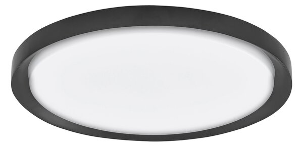 LED stropní svítidlo Troy 46 černé – Černá