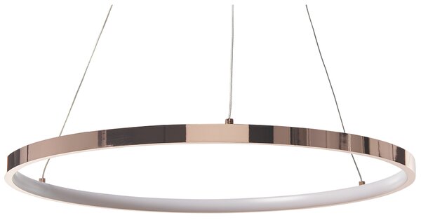 LED závěsná lampa JORDAN Kov Zlatorůžová