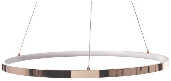 LED závěsná lampa JORDAN Kov Zlatorůžová