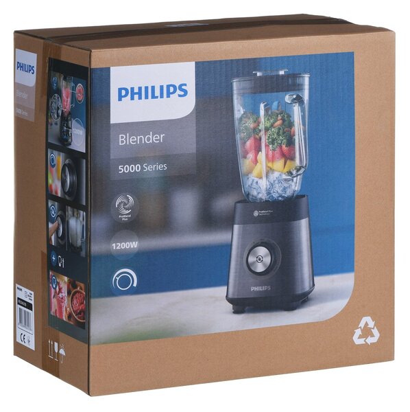 Stolní mixér Philips řady 5000 HR3040/00 2 l 1200 W černý