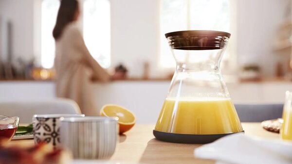 Bosch MCP72GPB citrusovač Plast, Nerezová ocel Černá, Průhledná