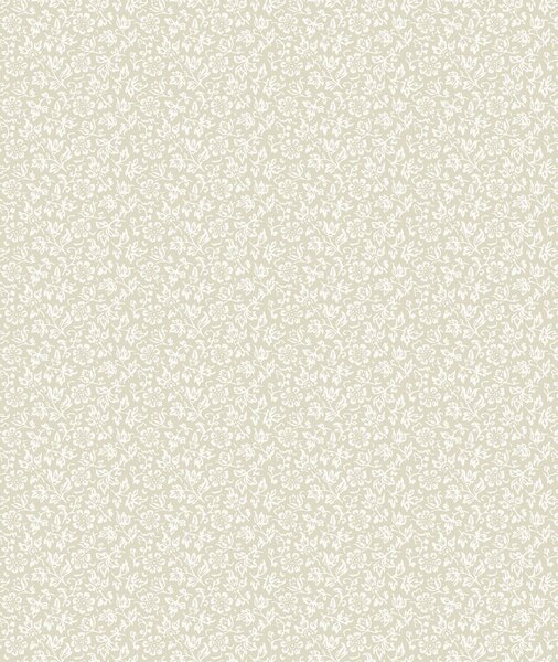 Vliesová tapeta na zeď, béžovo-bílá, květinový vzor, 140327, Laura Ashley 4