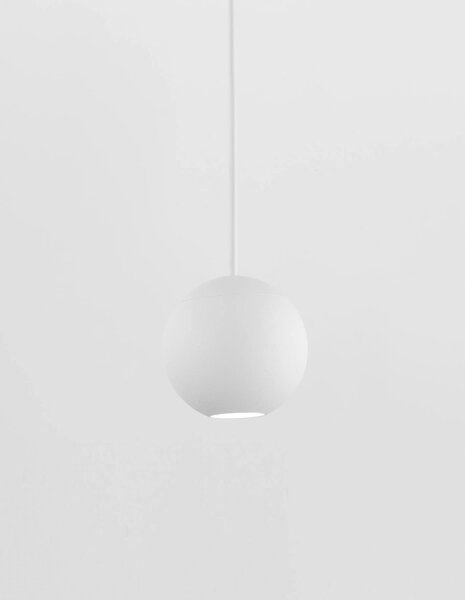 LED lustr Nocci 5 bílé – Bílá