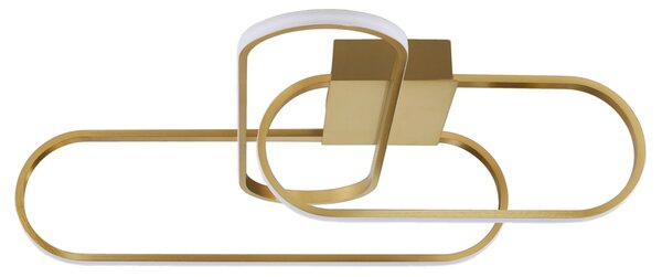 Stropní svítidlo LED se stmíváním Arte zlaté – Zlatá