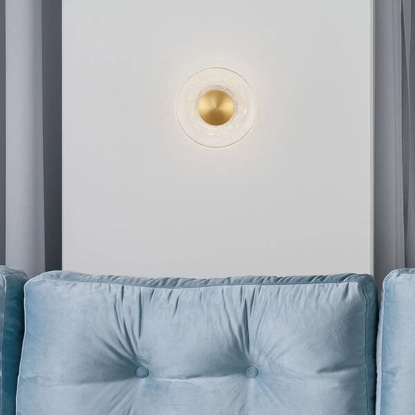 Designové nástěnné svítidlo Esil 16 zlaté – Zlatá