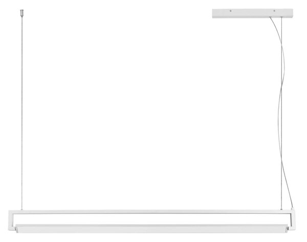 LED lustr Line – Bílá