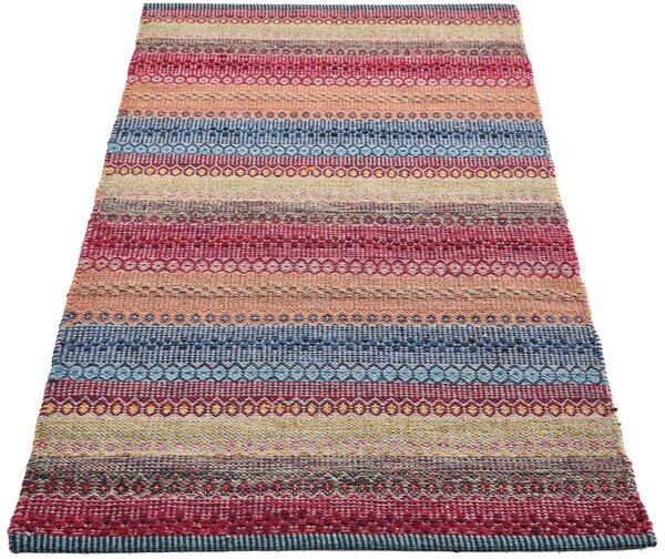 BĚHOUN, 70/200 cm vícebarevná, oranžová Boxxx - Koberce běhouny
