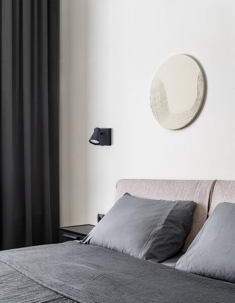Designové bodové svítidlo Dublin B 10 černé – Černá