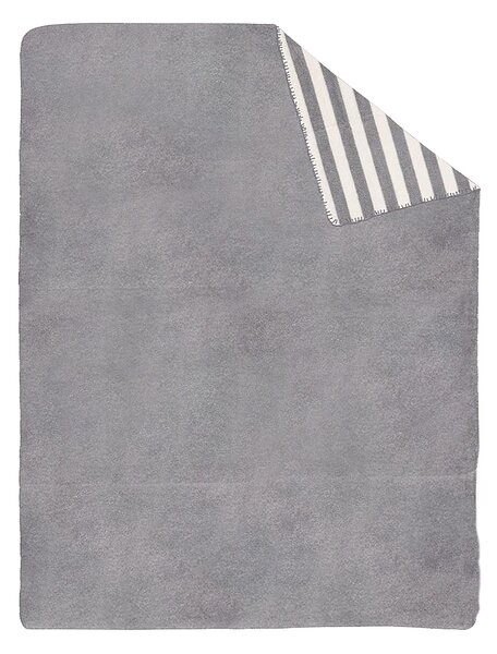 Deka Cotton Cloud 150x200cm Gray Stripes