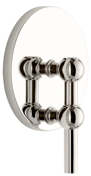 Nástěnný držák na svícen STOFF Nagel - Chrome SN146