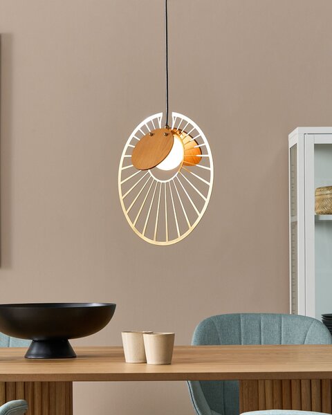Závěsná lampa BARGO Kov Zlatá