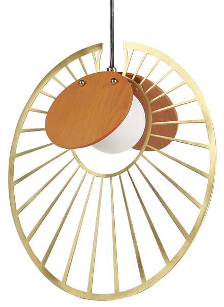 Závěsná lampa BARGO Kov Zlatá