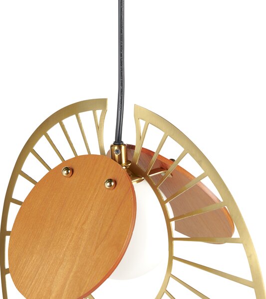 Závěsná lampa BARGO Kov Zlatá