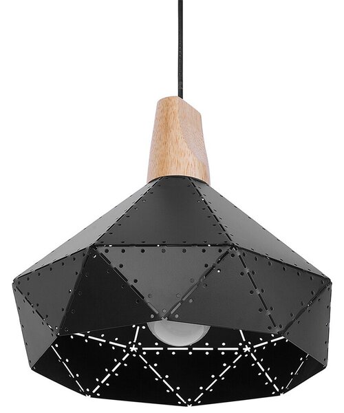 Závěsná lampa SOMME Kov Černá