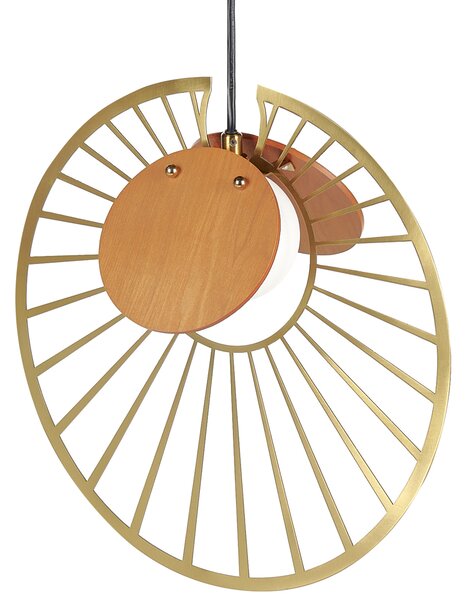 Závěsná lampa BARGO Kov Zlatá
