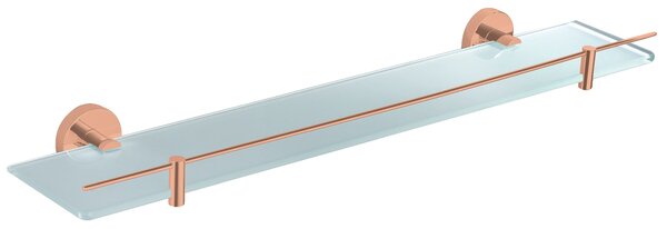 Slezák - RAV Polička skleněná 600 mm COLORADO - COA0900/60ZRL, Růžové zlato lesk