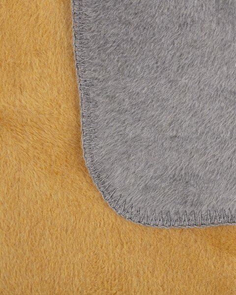 Deka Cotton Cloud 150x200cm Mustard&Grey