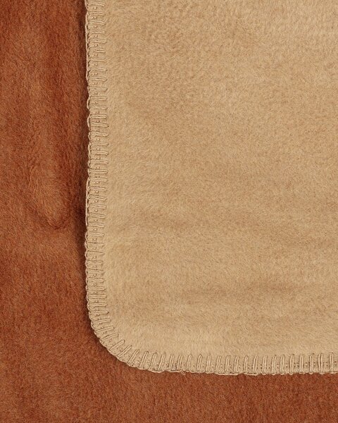 Deka Cotton Cloud 150x200cm Cognac&Beige