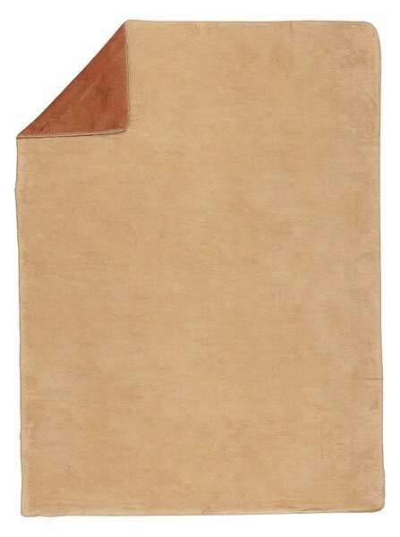 Deka Cotton Cloud 150x200cm Cognac&Beige
