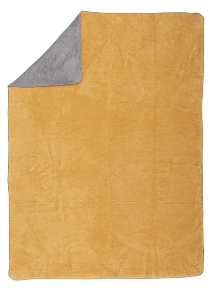 Deka Cotton Cloud 150x200cm Mustard&Grey