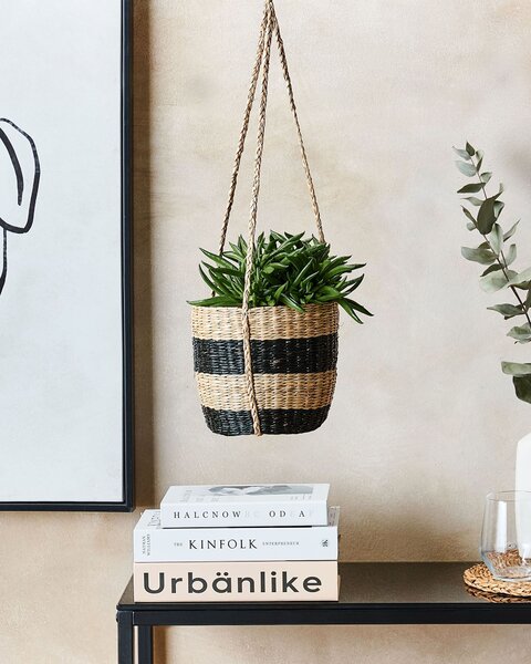 Květináč RUFFE Mořská tráva 18 cm Přírodní