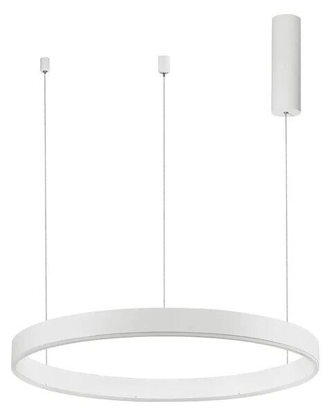 LED lustr Motif 60 bílé stmívatelné – Bílá