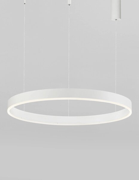 LED lustr Motif 100 bílé stmívatelné – Bílá