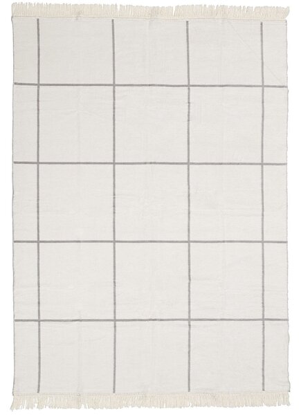 Deka Cotton Cloud 150x200 Grey&Ecru Check