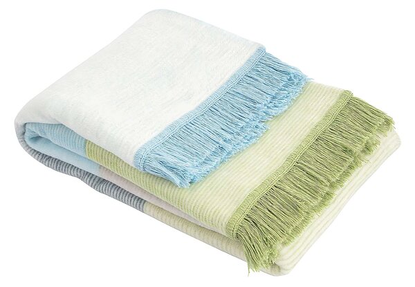 Deka Cotton Cloud 150x200cm Pastel Green&Blue
