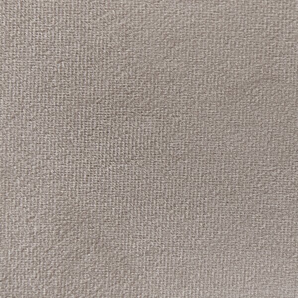 Postel s úložným prostorem VINCENNES Umělý samet Taupe 140 x 200 cm