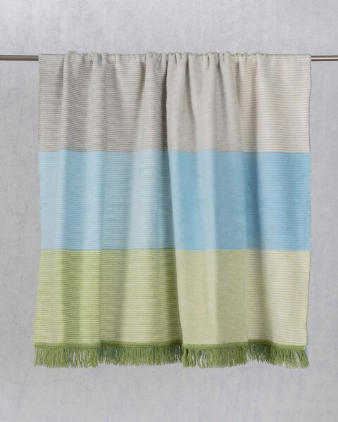 Deka Cotton Cloud 150x200cm Pastel Green&Blue