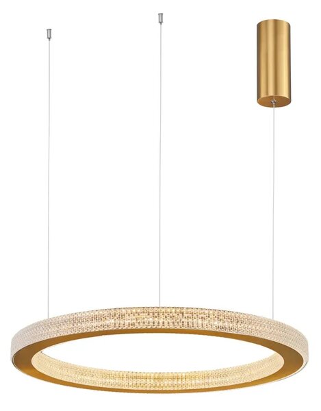 LED lustr Fiore 60 zlaté – Zlatá