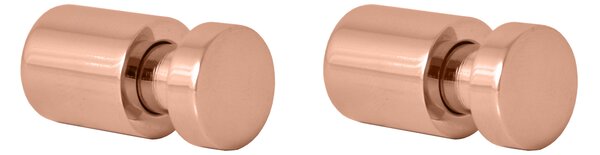 Slezák - RAV Věšáček 30 mm - 2 ks COLORADO - COA0103/30ZRL, Růžové zlato lesk