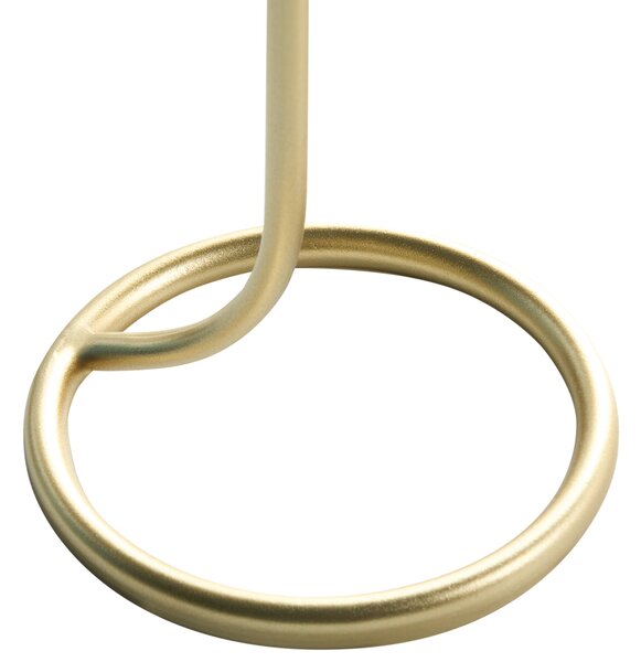 Sada 2 svícnů BUNYU 19/28 cm Kov Zlatá