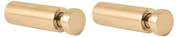 Slezák - RAV Věšáček 55 mm - 2 ks COLORADO - COA0103/55Z, Zlatá lesk