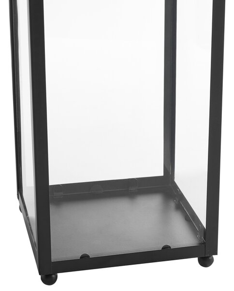 Lucerna LEPAR 53 cm Kov Černá