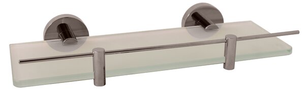 Slezák - RAV Polička skleněná 300 mm COLORADO - COA0900/30MGL, Metal Grey lesk