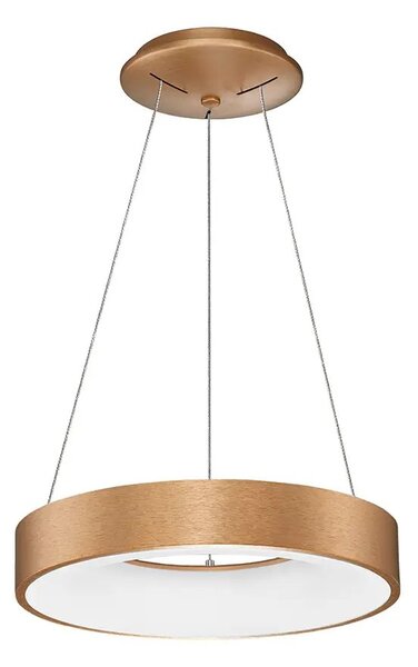 LED lustr Rando Thin 38 3000K zlaté – Zlatá