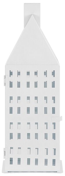 Lucerna DOLOK 40 cm Kov Bílá