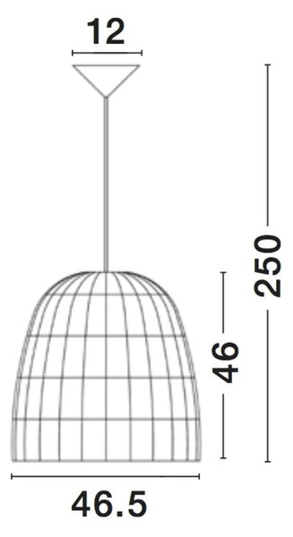 Rustikální lustr Destin 46 světlá šedá
