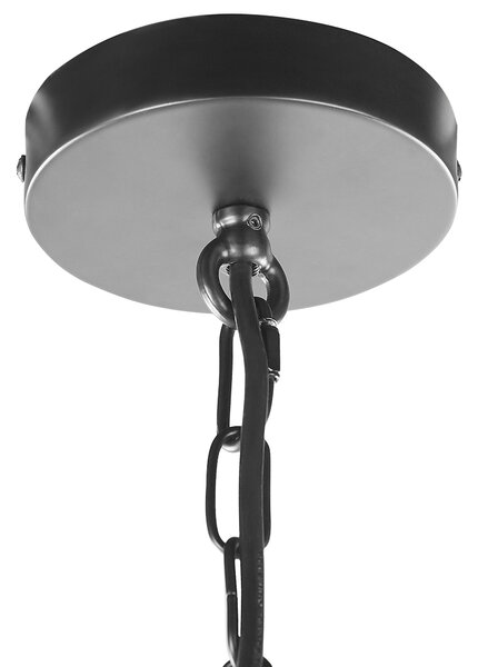 Závěsná lampa BASHILO Kov Černá