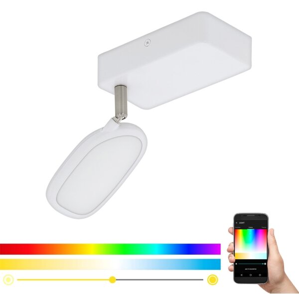 Eglo 97691 - LED RGB Bodové svítidlo PALOMBARE-C 1xLED/5W/230V