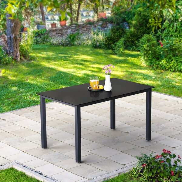 Deuba Zahradní stůl Bern 150x90x75 cm - antracit