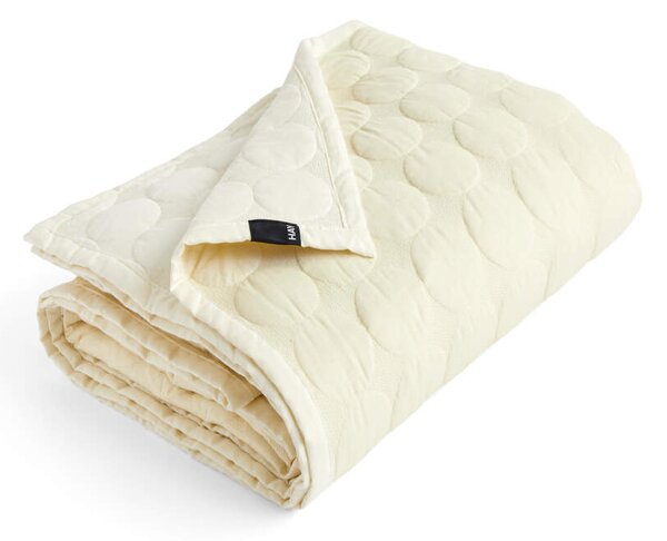 HAY Pléd Mega Dot Organic 235x245, ivory