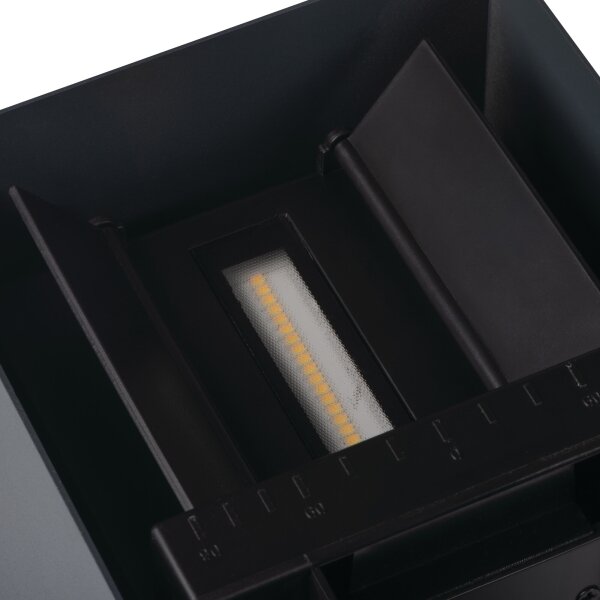 Kanlux 28996-LED Solární nást. svít. REKA LED/3W/230V 3000/4000/6500K IP65 černá